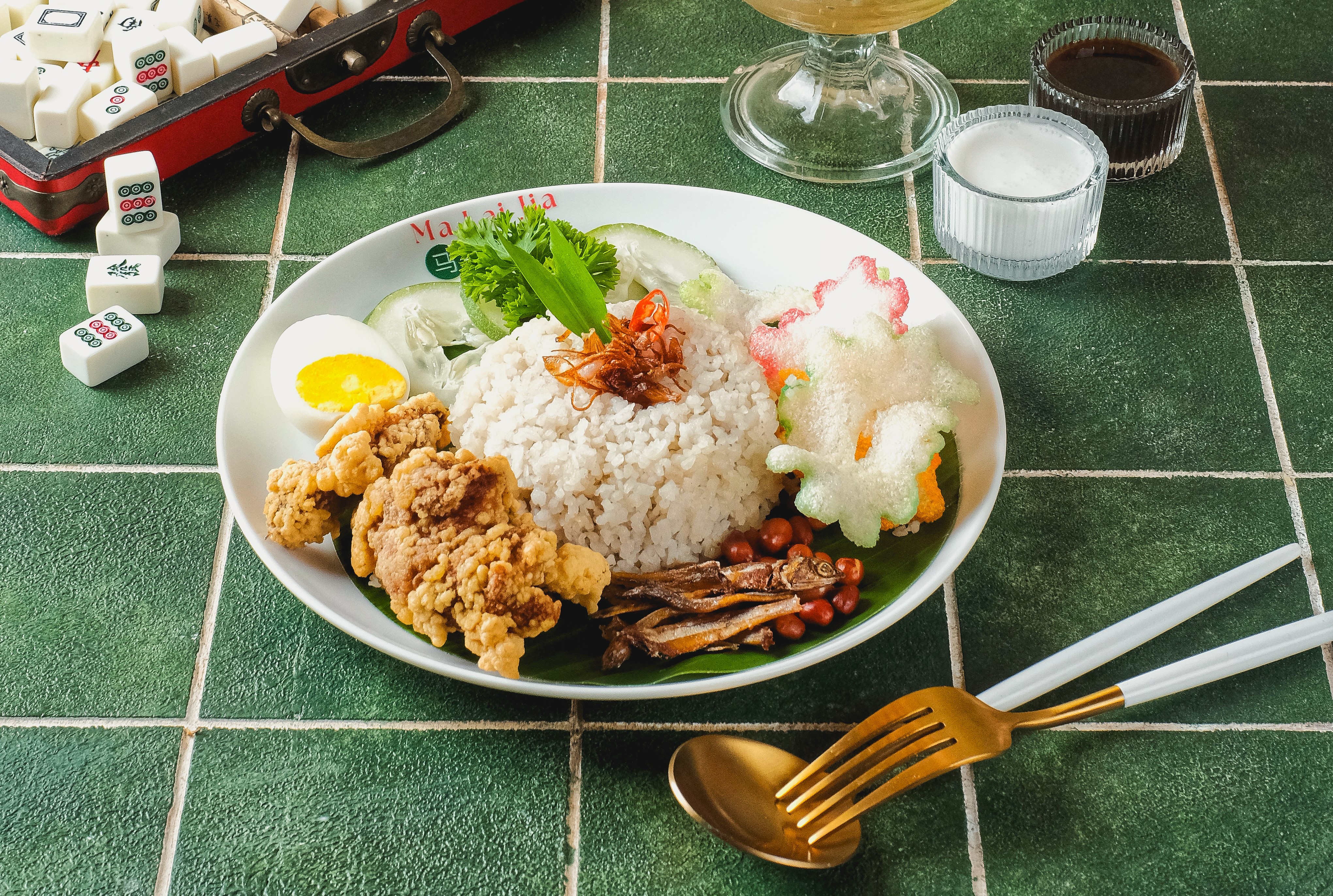 Nasi Lemak Ayam Belacan